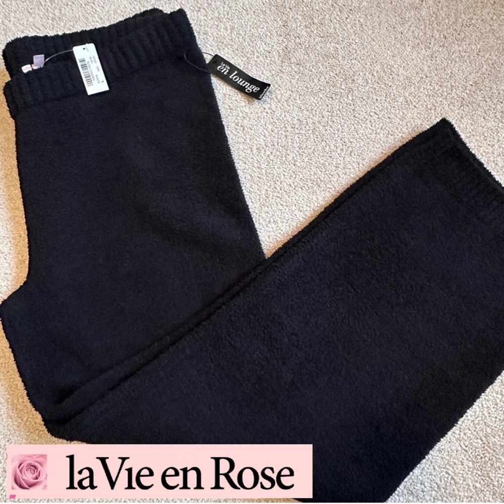 🆕 Fuzzy Cozy Lounge Pants / pajama pants - Lg
